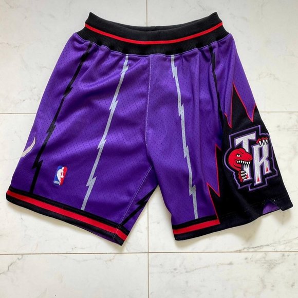 Mitchell and Ness Authentic Shorts Toronto Raptors Road 1998-99 - Picture 1 of 1